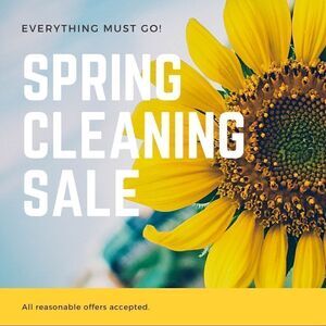 Spring Cleaning Sale 🌻 